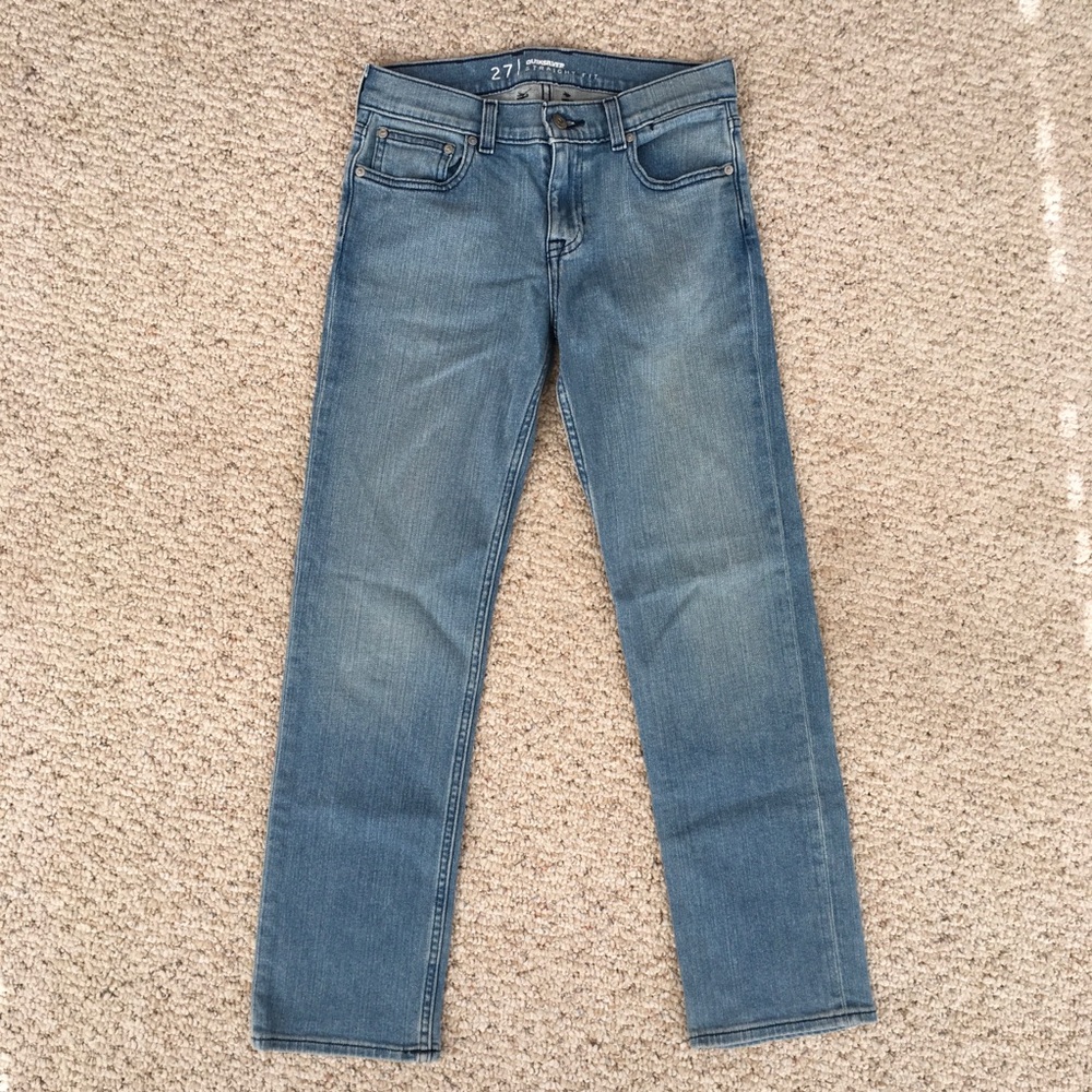 NWOT Quiksilver Light Wash Straight Fit Jeans